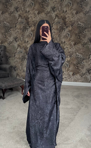 Black Leaf Kaftan