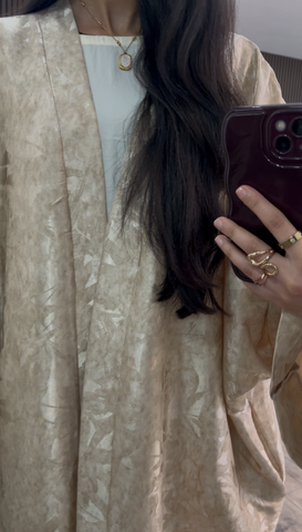 Ivory Silk Kimono