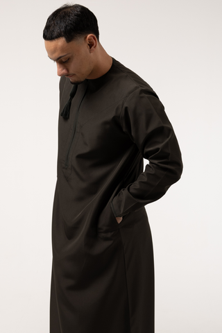 Rajul Fajr Omani Forest Mens Thobe Jubbah