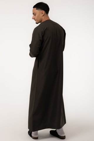 Rajul Fajr Omani Forest Mens Thobe Jubbah