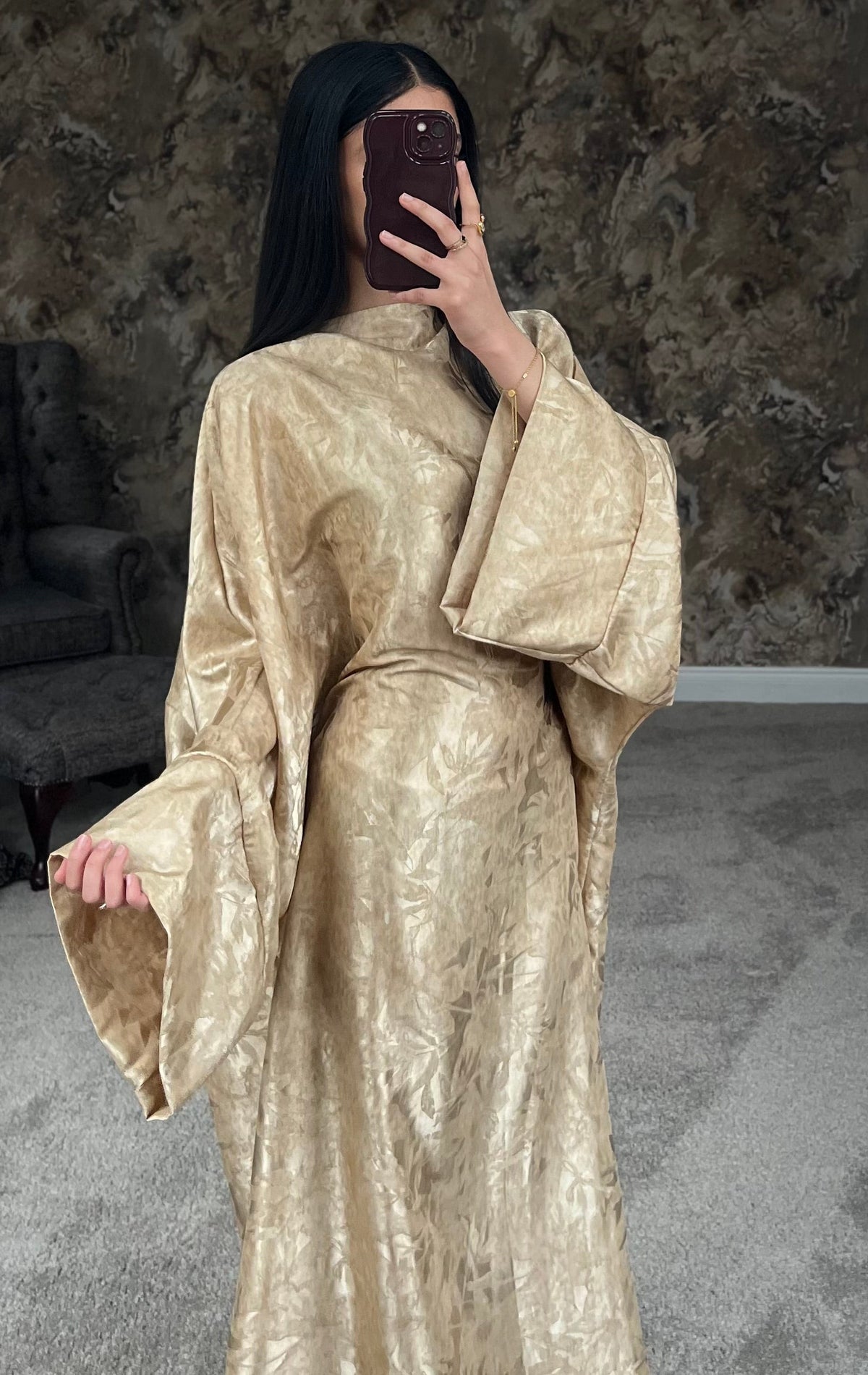 Gold Leaf Kaftan