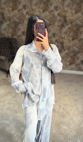 MIST PLISSÉ CO-ORD SET