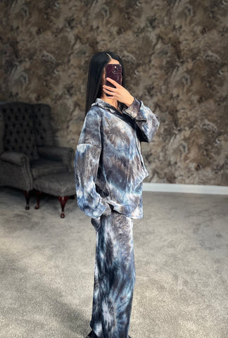 SMOKE PLISSÉ CO-ORD SET