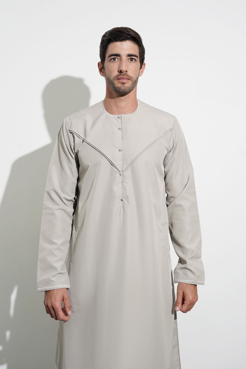 Faris Emirati Classic Ivory Thobe
