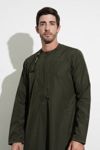 Faris Omani Green Thobe Mens