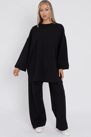 BASIC CO-ORD SET BLACK