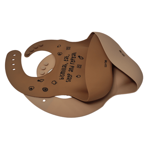 Bismillah Repeat & Alhamdulillah Bibs – 2 Pack