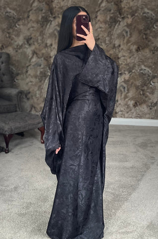 Black Leaf Kaftan