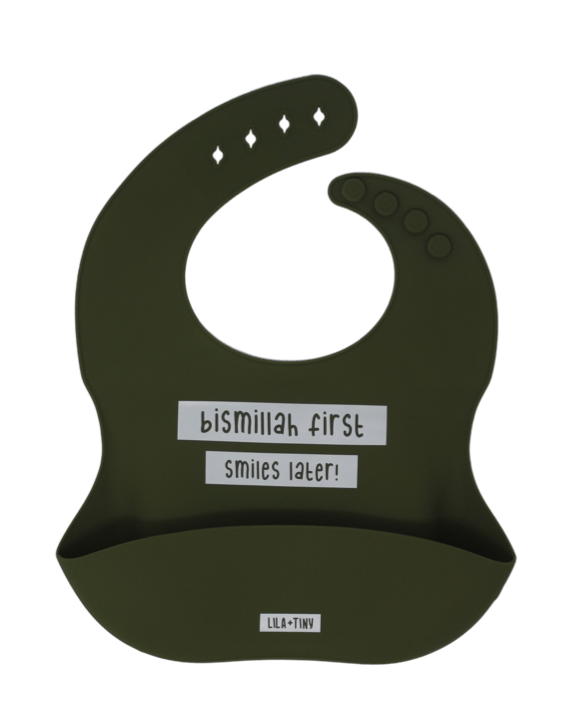 Lila and Tiny Bismillah Bib