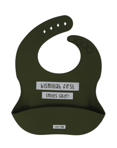 Lila and Tiny Bismillah Bib