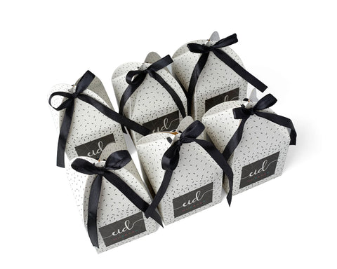 Eid Mubarak Favour Gift Boxes  - Pack of 6