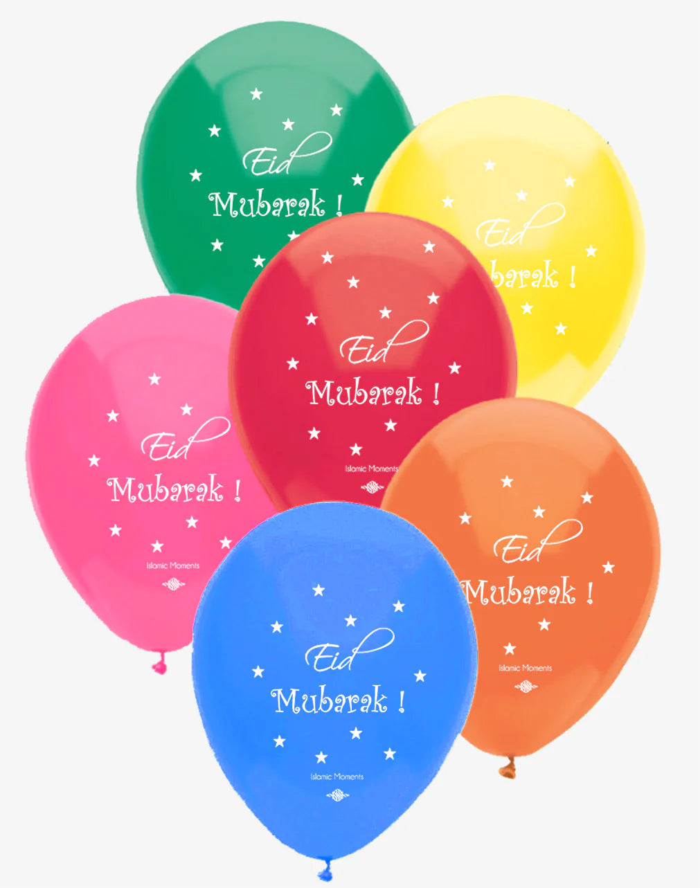 Eid Mubarak Balloons 10 Pack