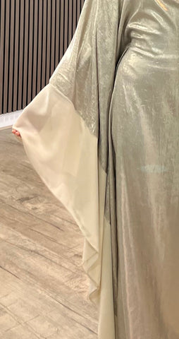 Cream Limière Butterfly Kaftan