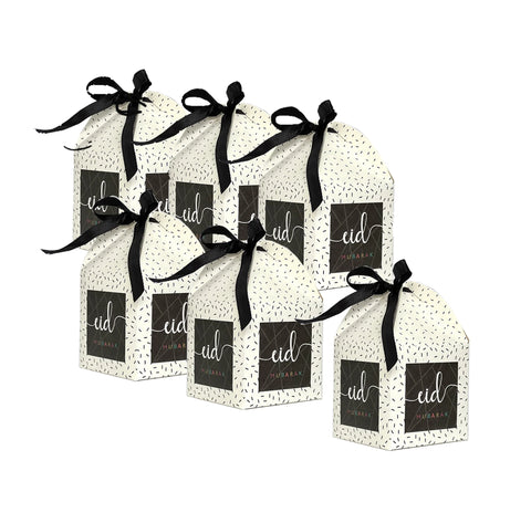 Eid Mubarak Favour Gift Boxes  - Pack of 6