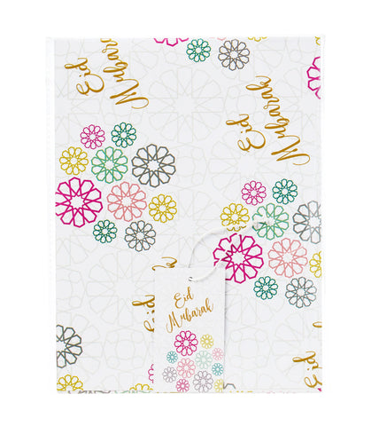 Eid Mubarak Gift Wrap and Tag
