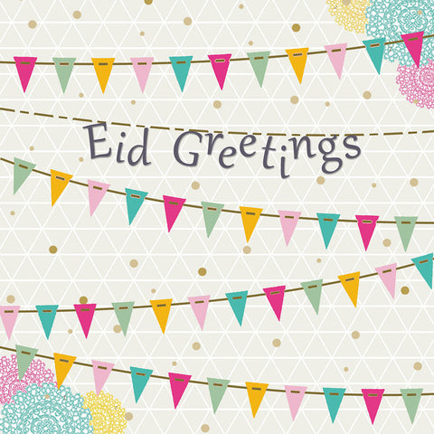Eid Greetings - Iris - Bunting