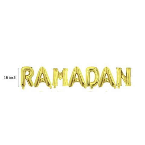 Ramadan & EID Mubarak Balloon Set