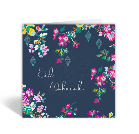 Eid Mubarak Navy - Sakura Range