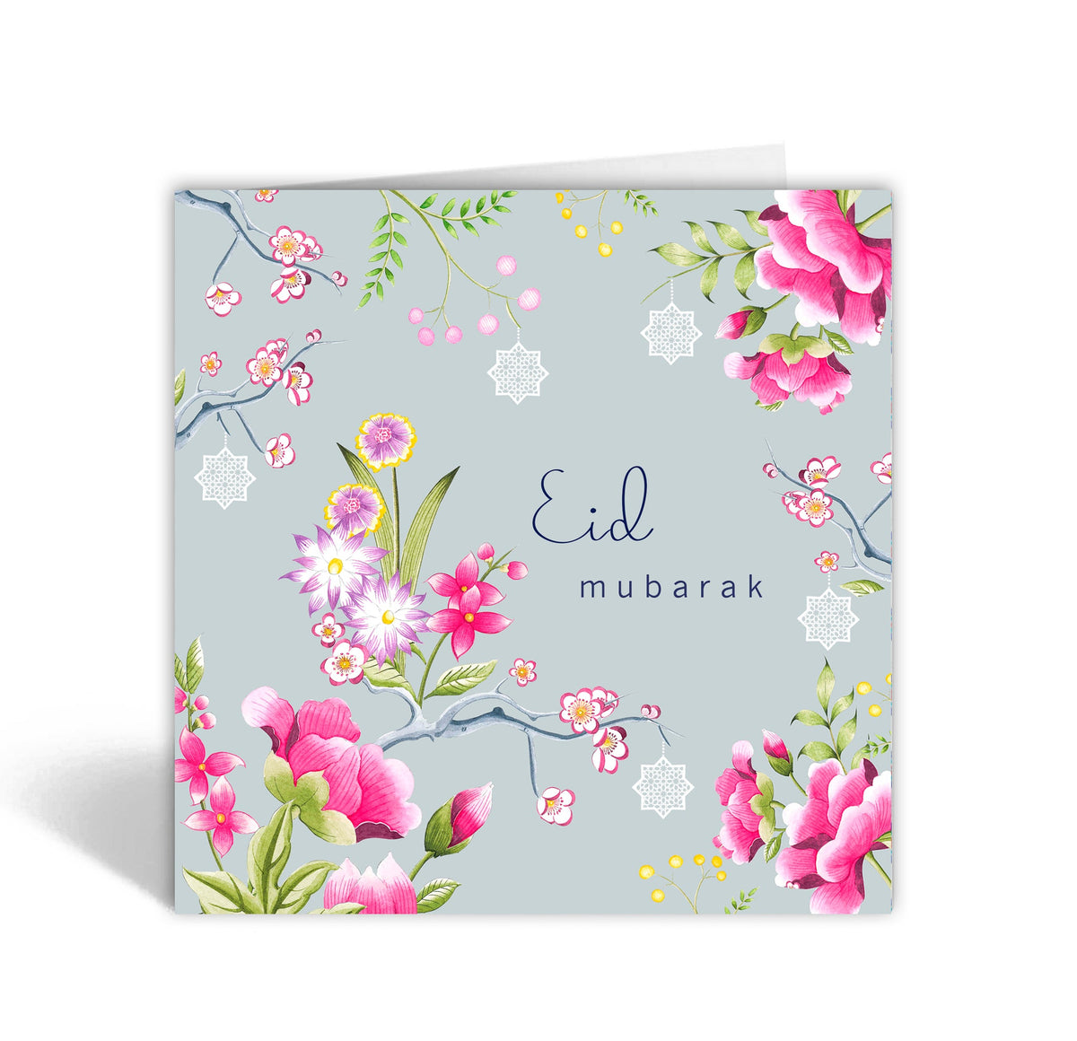 Eid Mubarak Grey - Sakura Range