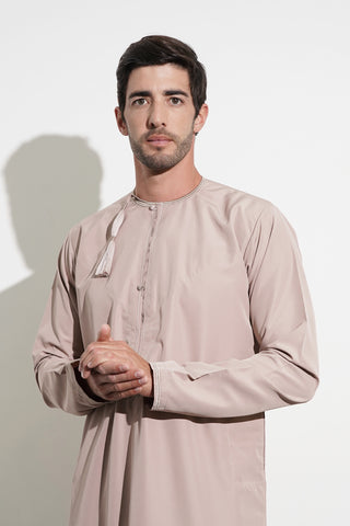 Omani Pink Boys Thobe - Kids / Boys Size