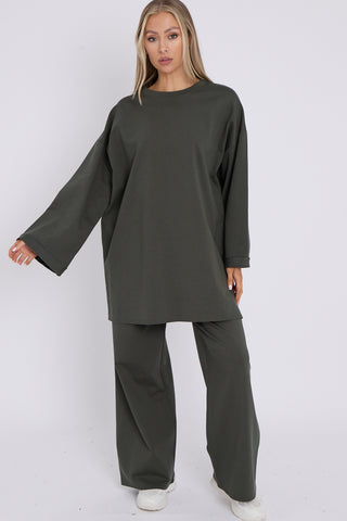 BASIC CO-ORD SET GREY