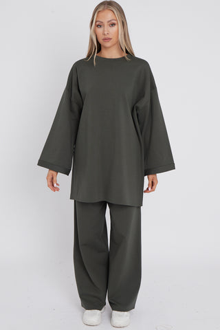 BASIC CO-ORD SET GREY