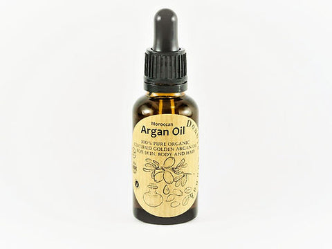 Mens Grooming Organic Golden Moroccan Argan Oil 30ml