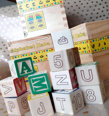 Alphabet Kaba (Arabic and English)