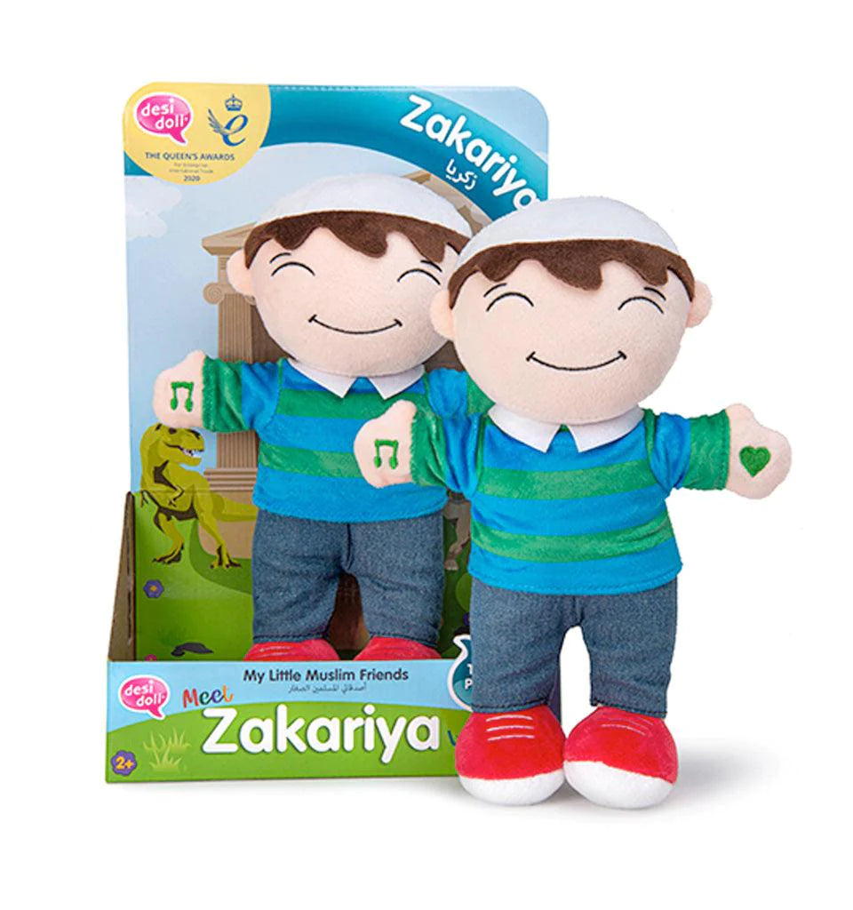 My Little Muslim Friends - Zakariya Doll Islamic Toys for Children