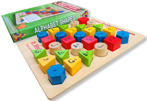 Emaan Productions : Alphabet Shapes (Arabic and English)