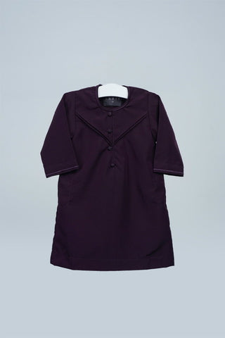 Faris Emirati Purple Thobe Baby