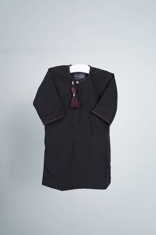 Faris Omani Black Thobe Baby