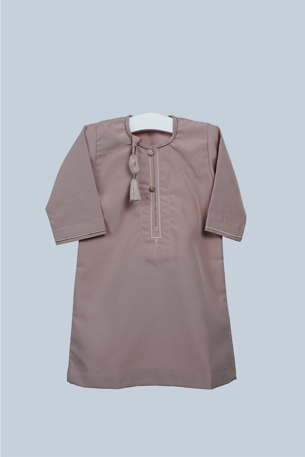 Faris Omani Dusty Pink Thobe Baby